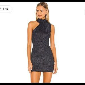 SUPERDOWN Luz Metallic Dress